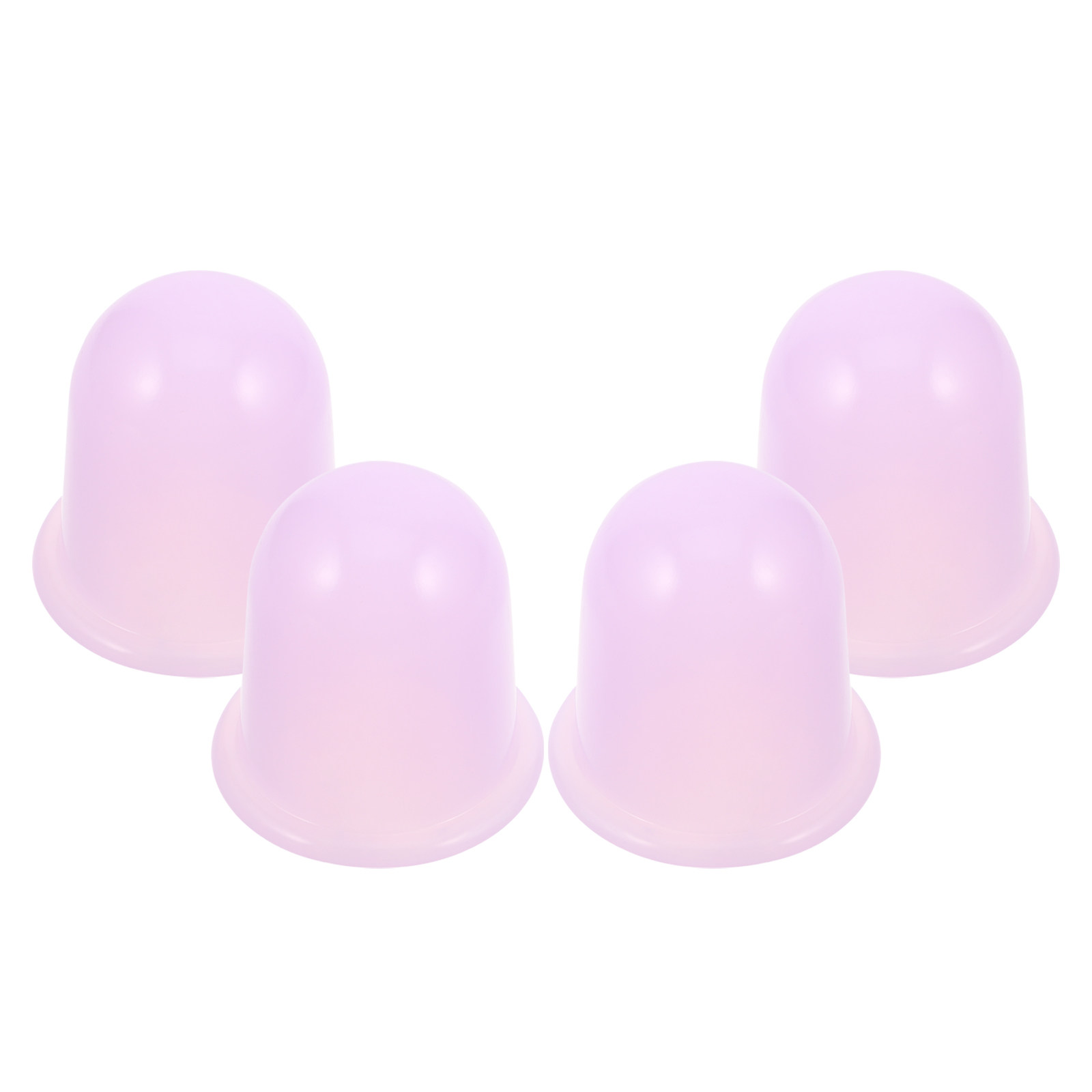 Cupping Therapy Set - 4Pcs Silicone Cupping Cups Manual Vacuum