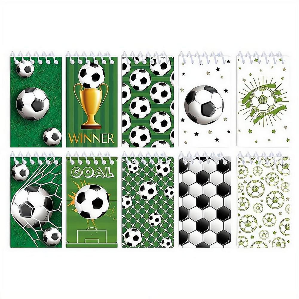 10Pcs Mini Soccer Pocket Noteb - Fitness Journal Planner review and price
