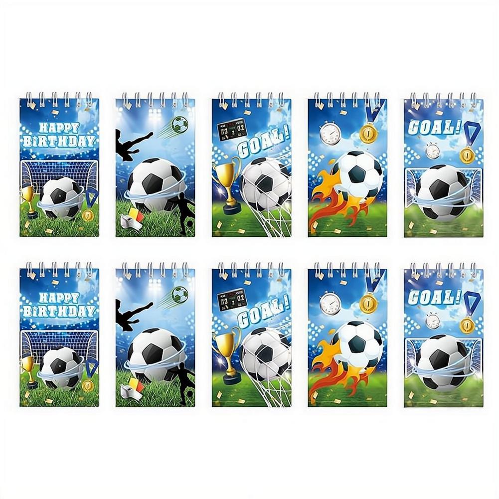 10Pcs Mini Soccer Pocket Noteb - Fitness Journal Planner review and price