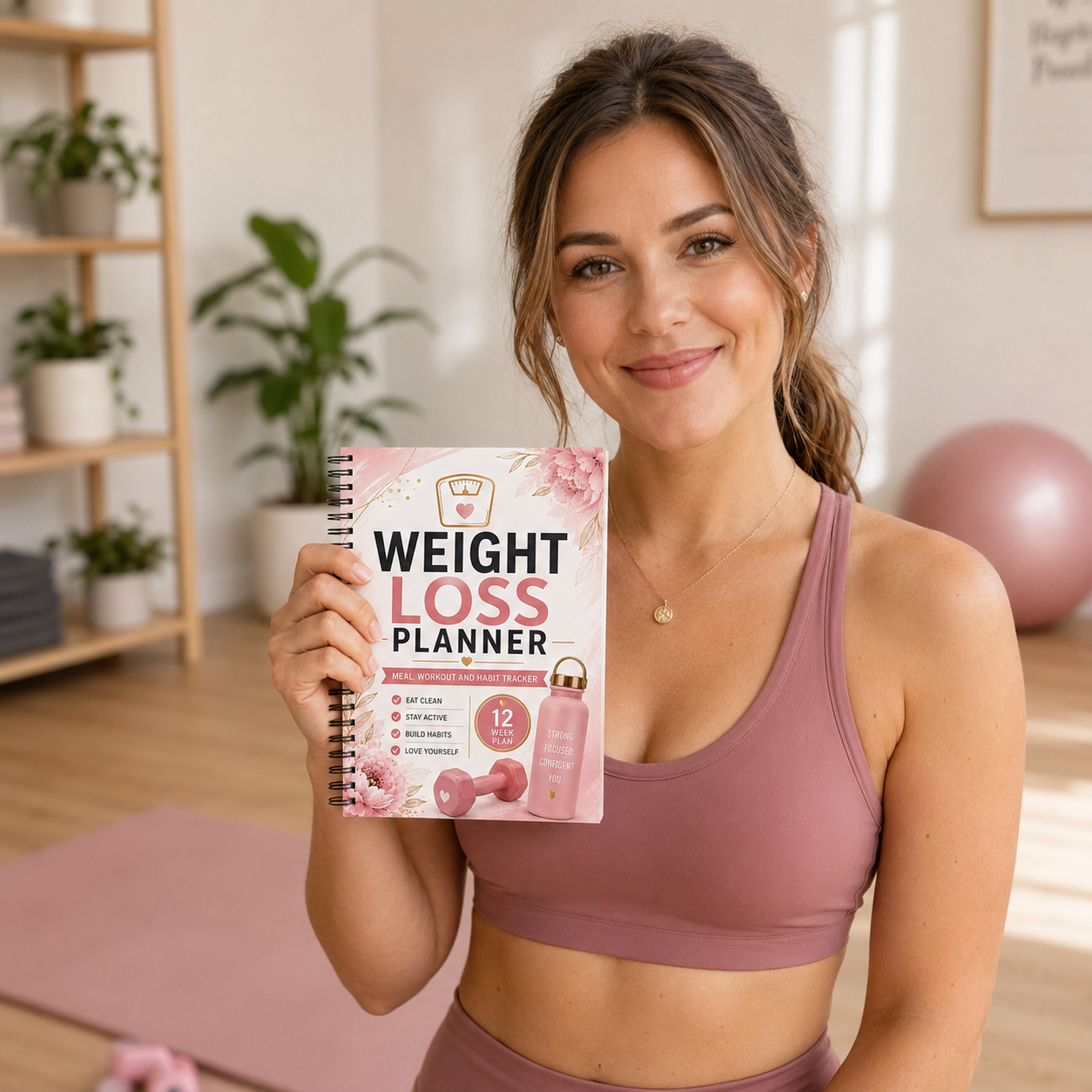 Weight Loss Planner, Meal Work - Fitness Journal Planner review and price
