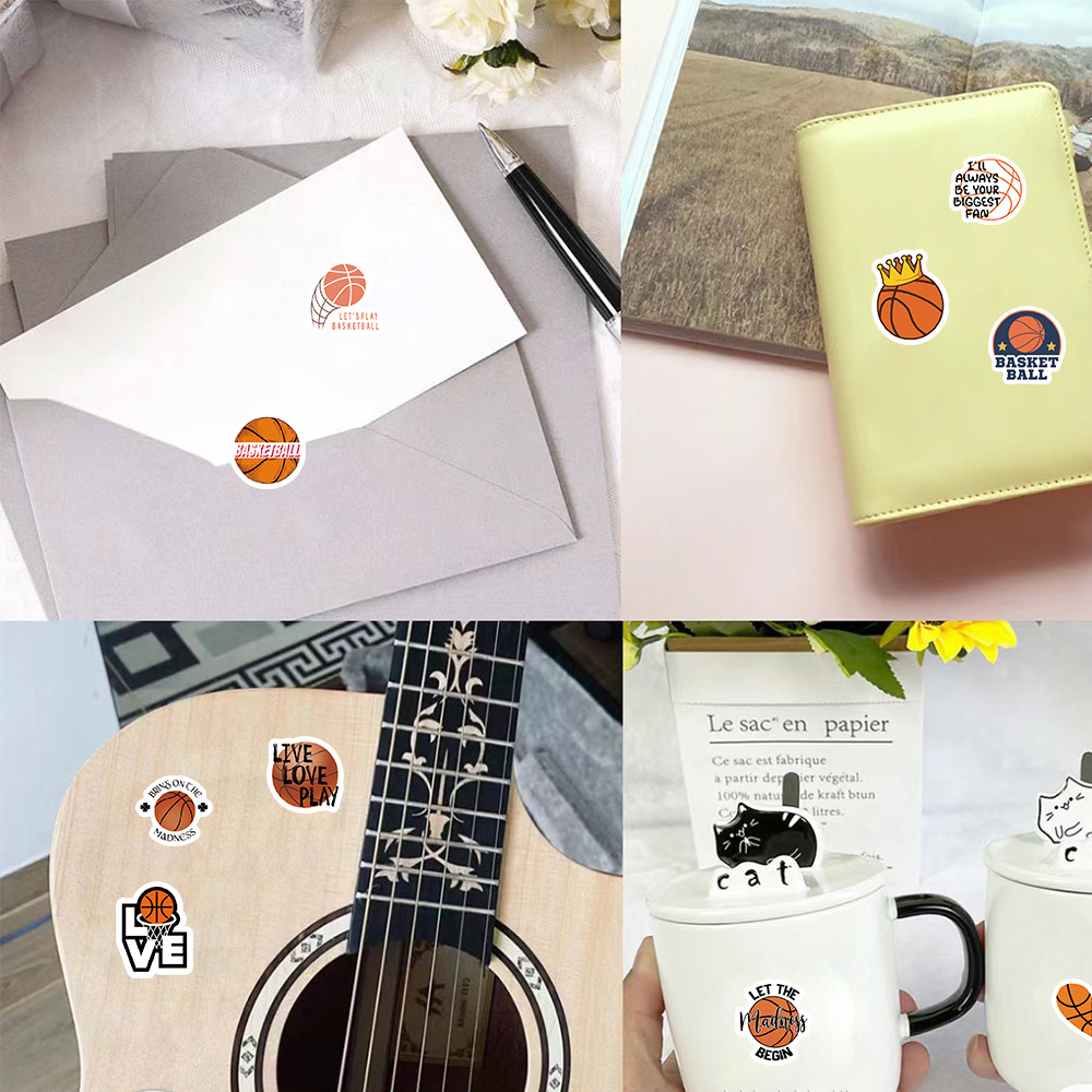 500pcs/roll Basketball Sports  - Fitness Journal Planner review and price