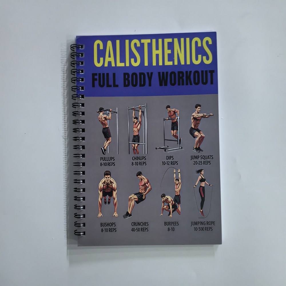 Calisthenics Full Body Workout - Fitness Journal Planner review and price