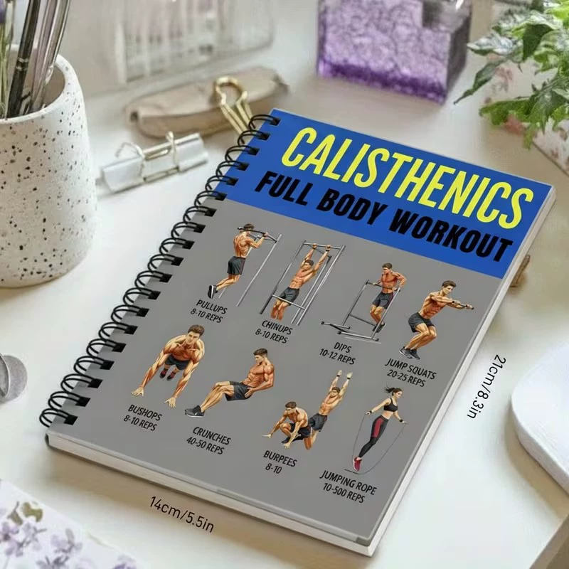 Calisthenics Full Body Workout - Fitness Journal Planner review and price