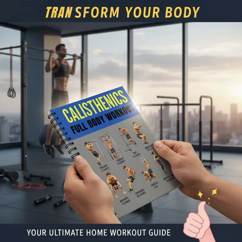 Calisthenics Full Body Workout - Fitness Journal Planner review and price