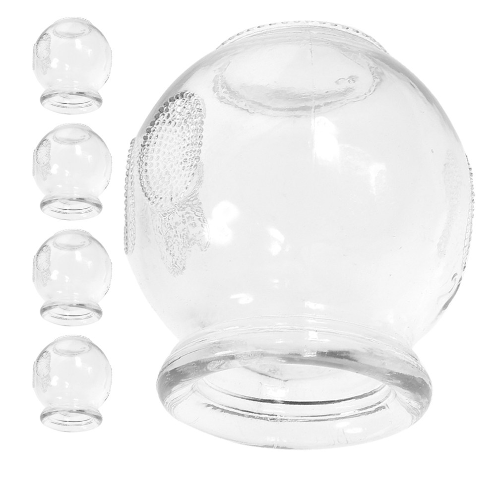 5Pcs Glass Cupping Set Fire Th - Cupping Therapy Set review and price
