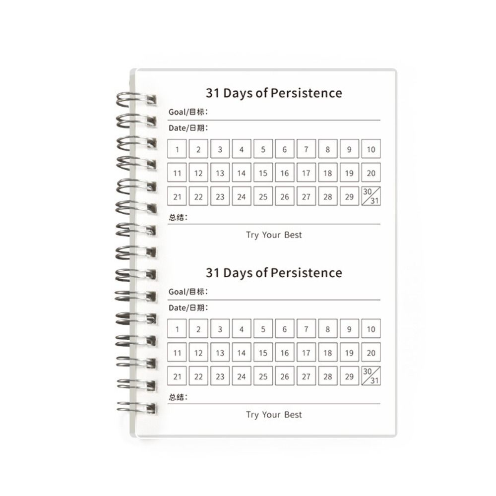 A6 Self-discipline Check-in No - Fitness Journal Planner review and price