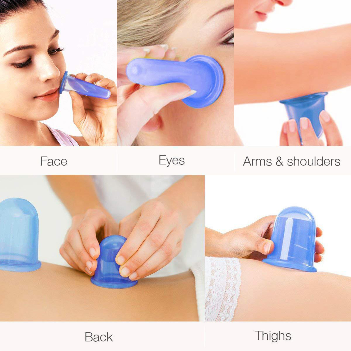 Silicone Vacuum Suction Cup Ma - Cupping Therapy Set review and price