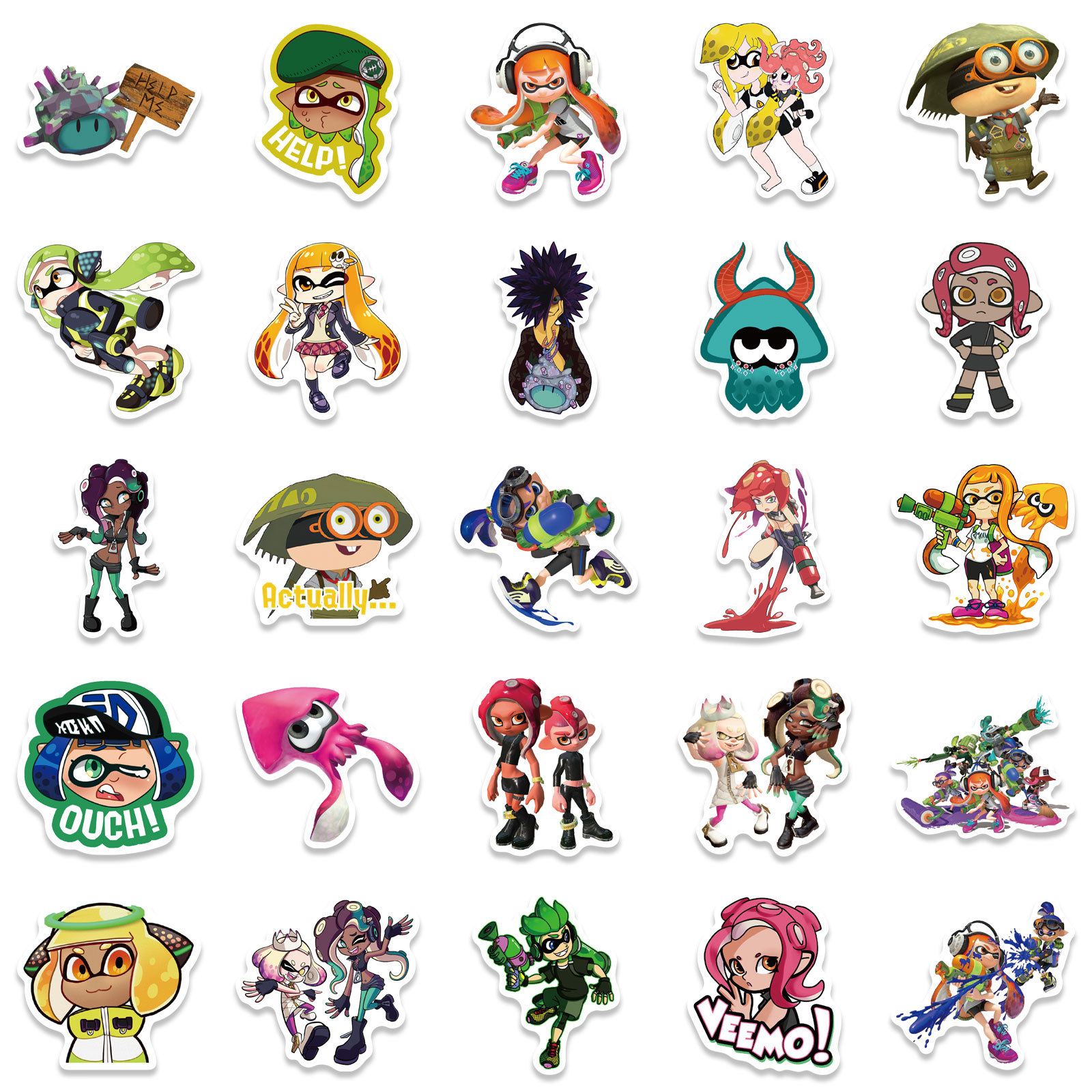 10/30/50pcs  Game Splatoon  Sk - Fitness Journal Planner review and price