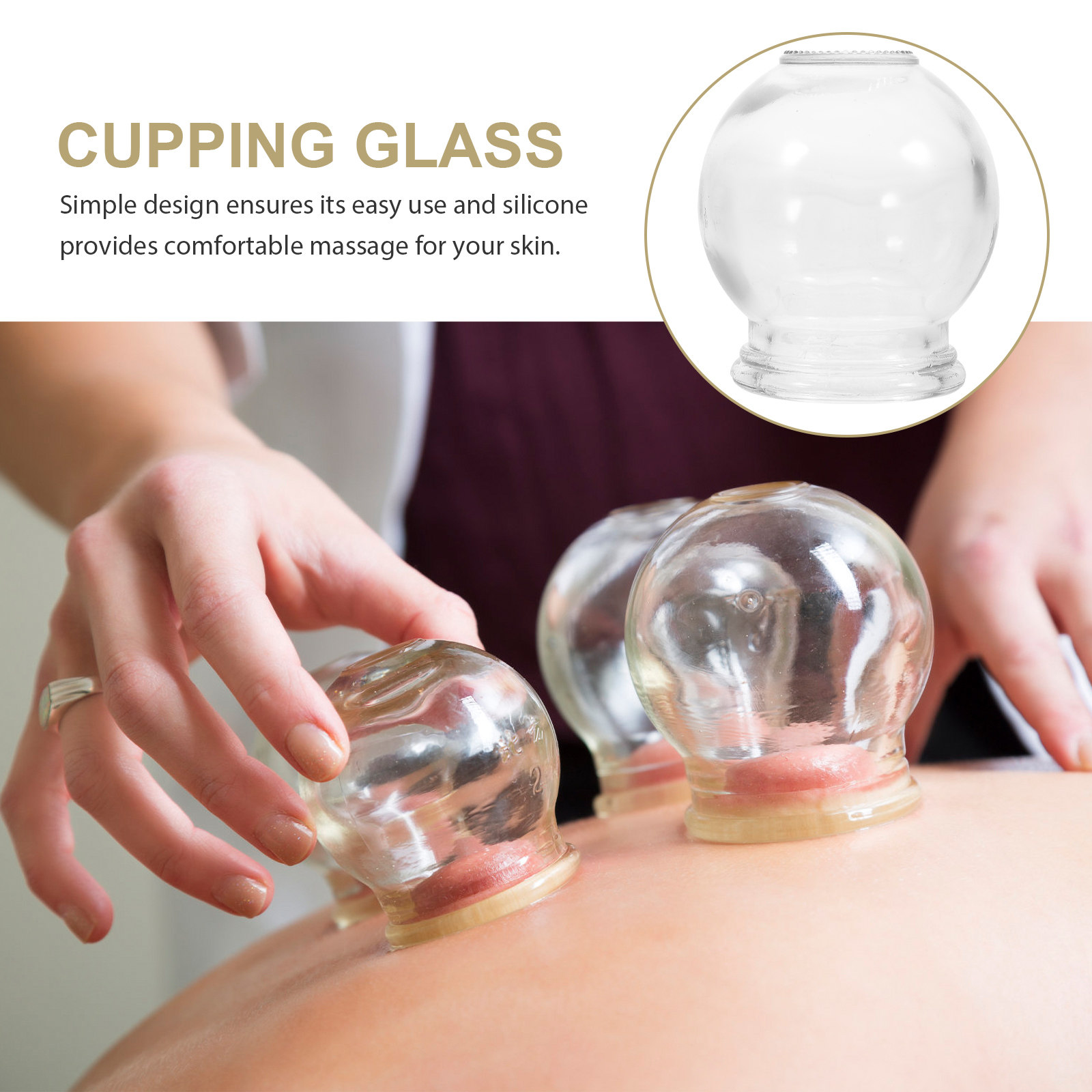 6Pcs Glass Cupping Therapy Set - Cupping Therapy Set review and price