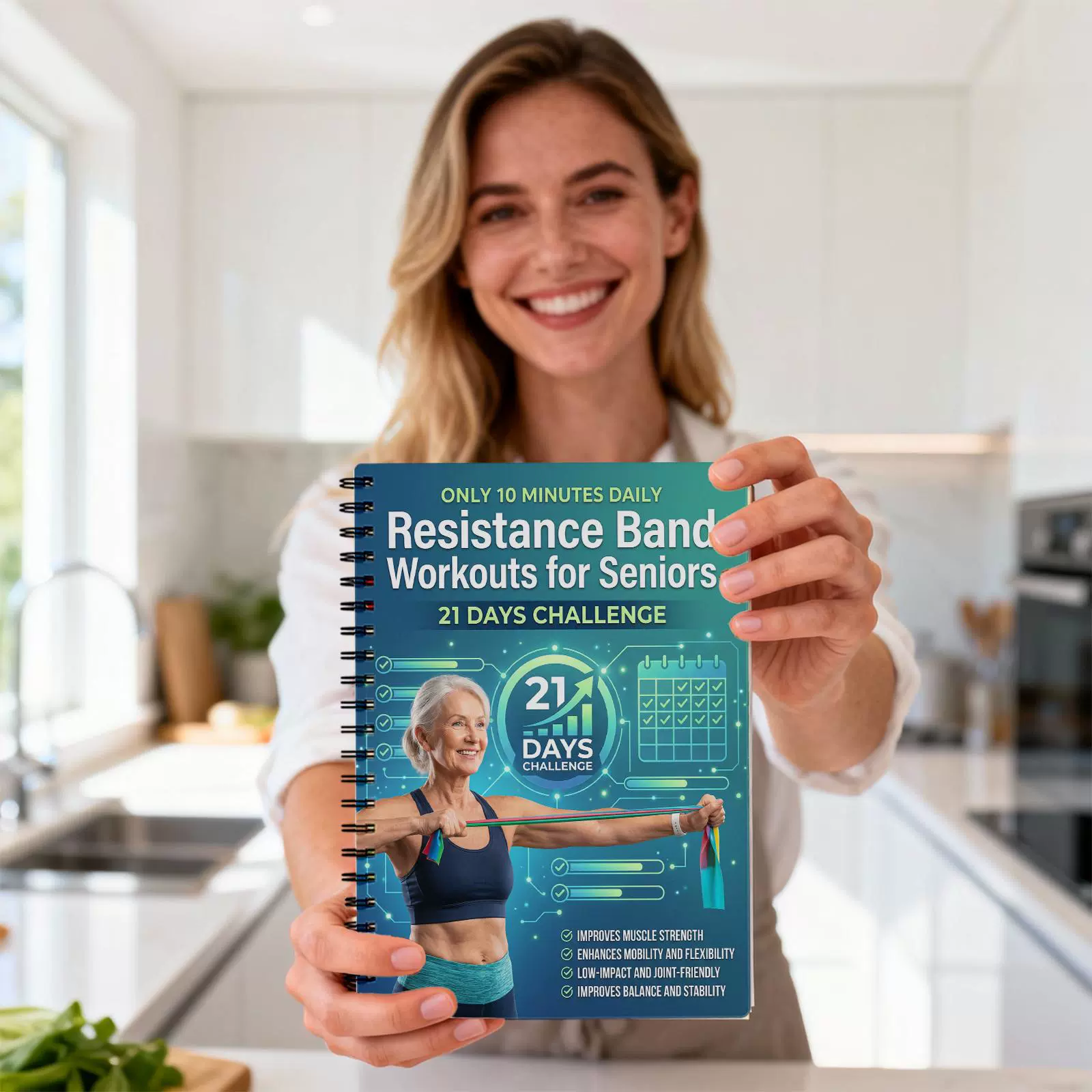 Resistance Band Workouts for S - Fitness Journal Planner review and price