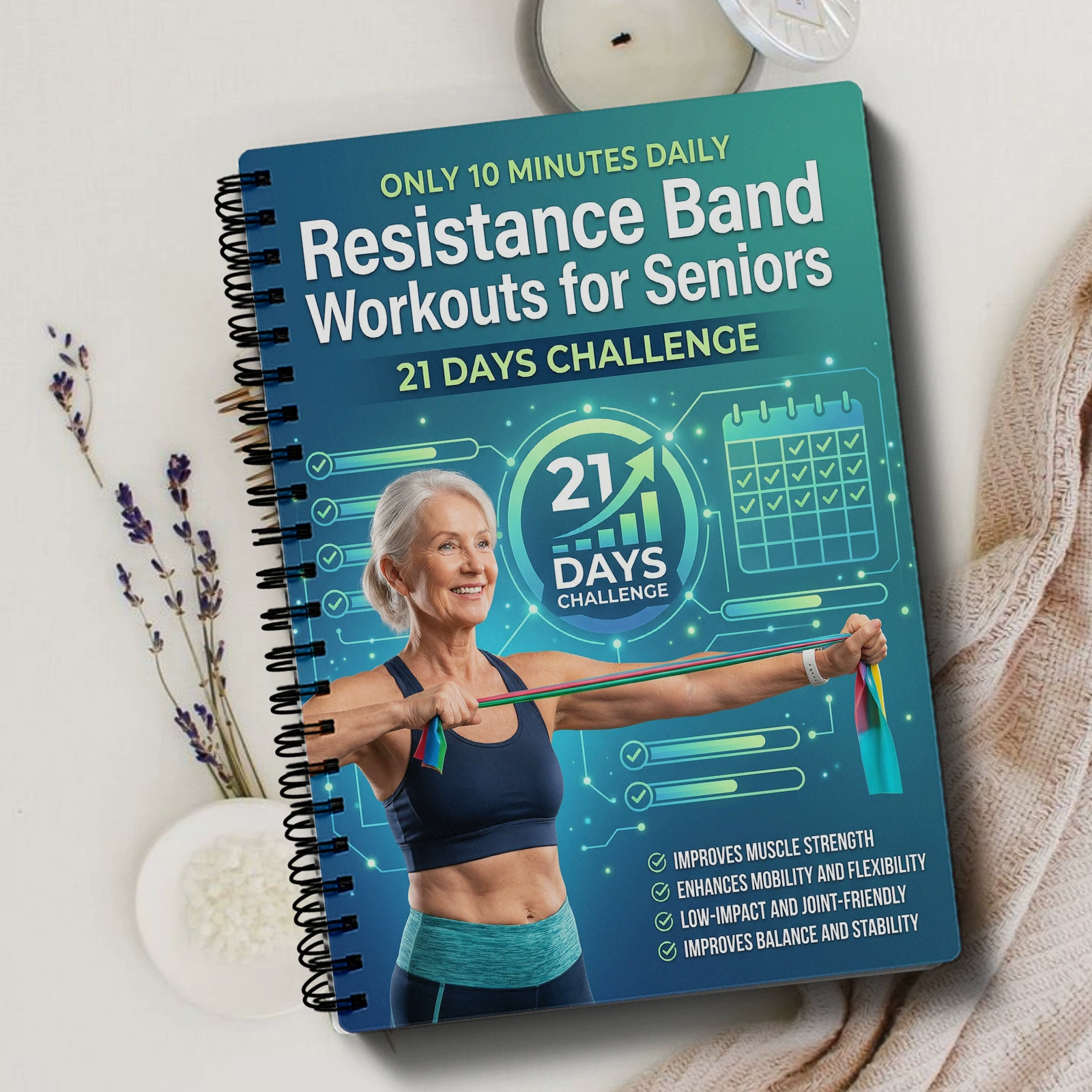 Resistance Band Workouts for S - Fitness Journal Planner review and price