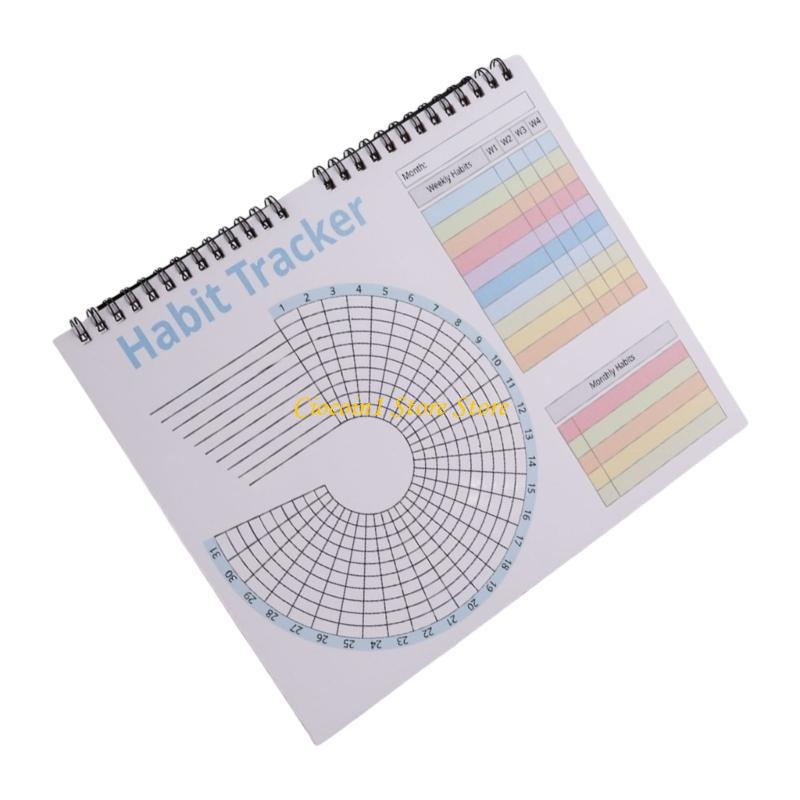 Colorful Habits Trackers Calen - Fitness Journal Planner review and price