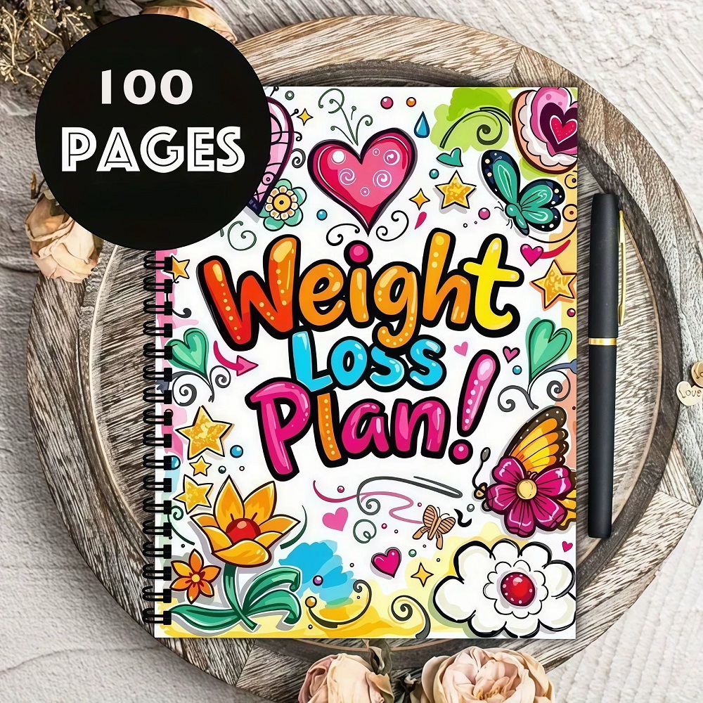12 Weeks Weight Loss Plan Book - Fitness Journal Planner review and price
