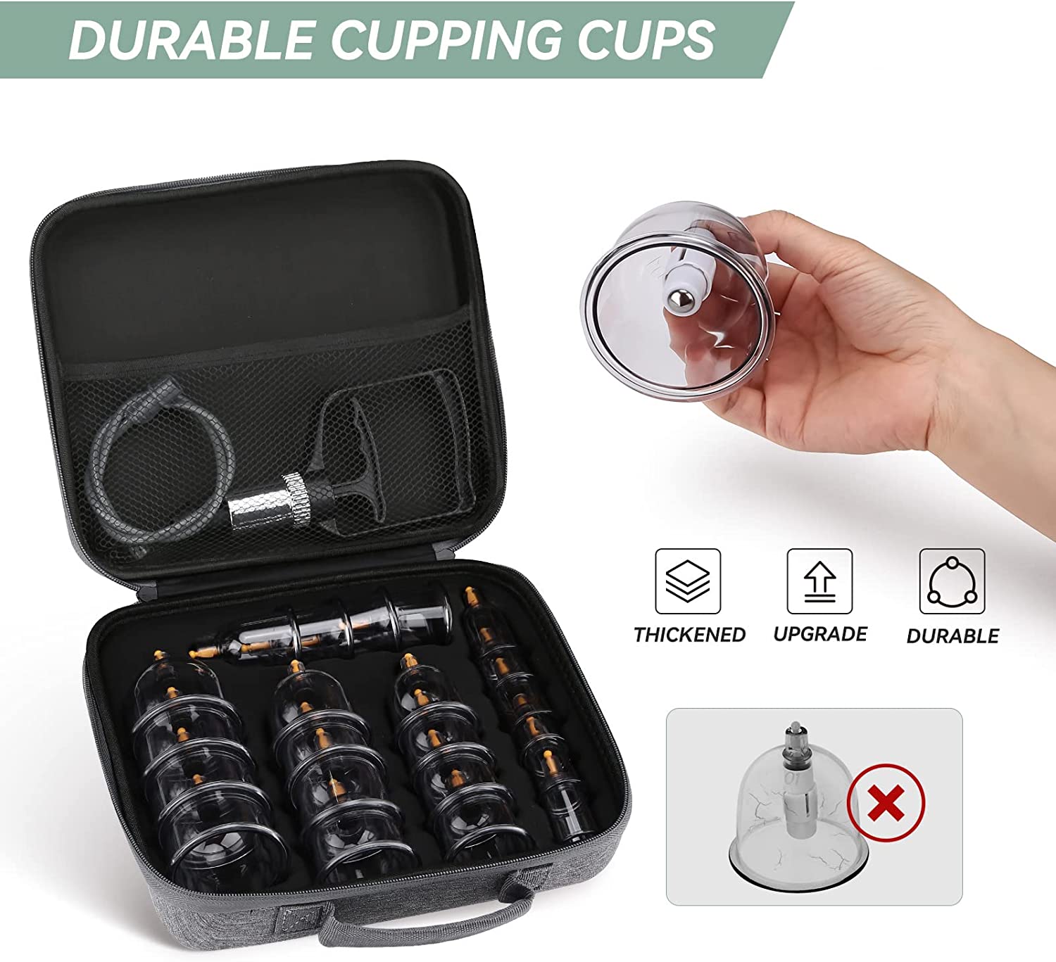 Cupping Therapy Set Vacuum Cup - Cupping Therapy Set review and price